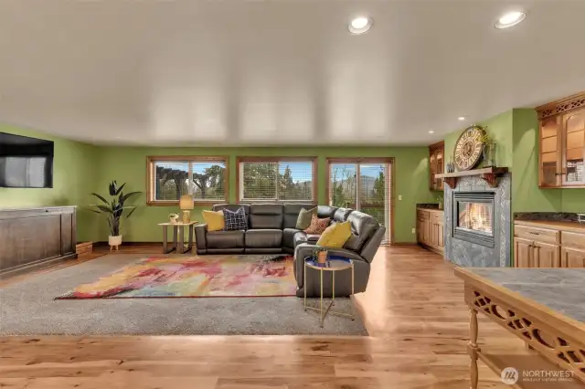 The wood floor were just refinished in July 2024.