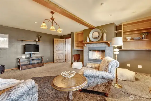Another view of formal living room, located just off the kitchen and family room areas.