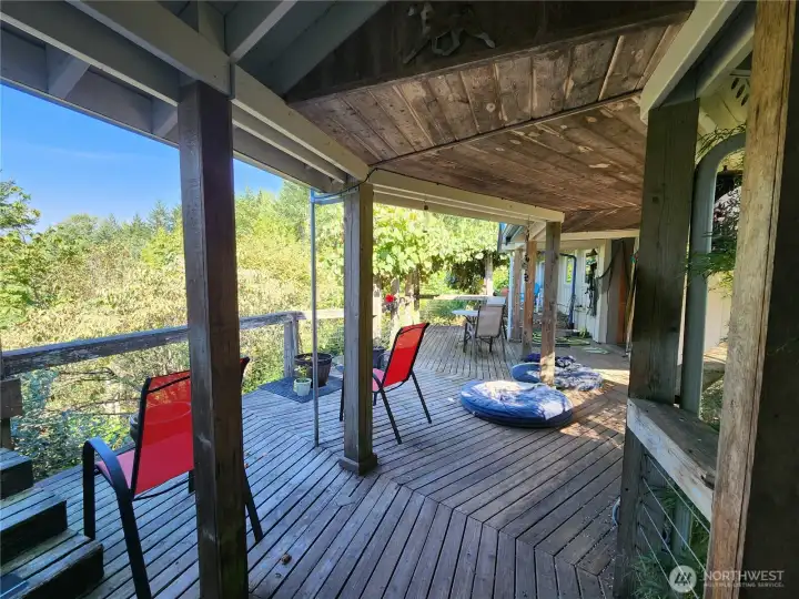 Main Home covered deck