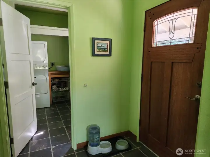 Main House front door entryway