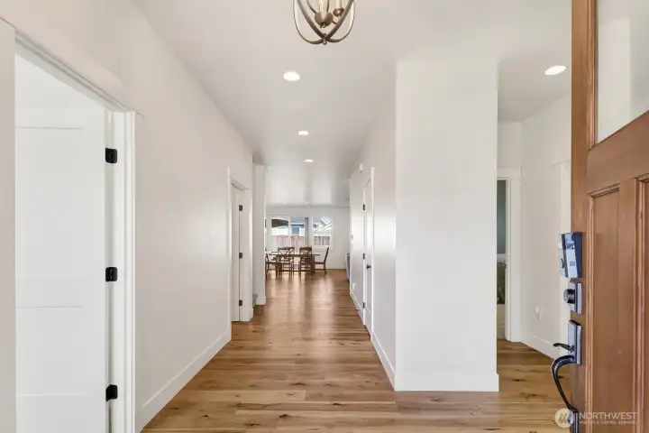 Step inside to a smart, functional floorplan! Three bedrooms are thoughtfully grouped on one side of the home, while the primary suite enjoys privacy on the opposite side.
