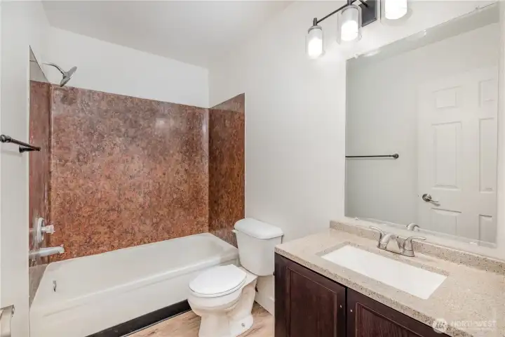 Downstairs full bathroom.