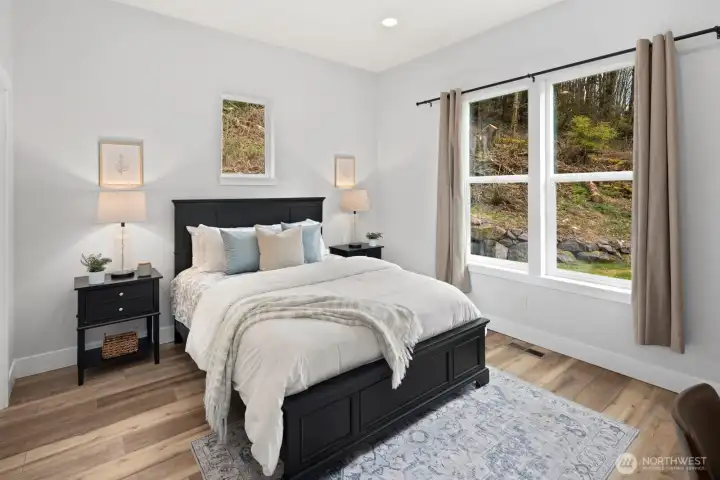 Main floor guest bedroom