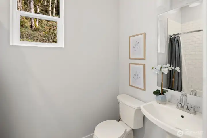 Main floor guest bedroom 3/4 bathroom