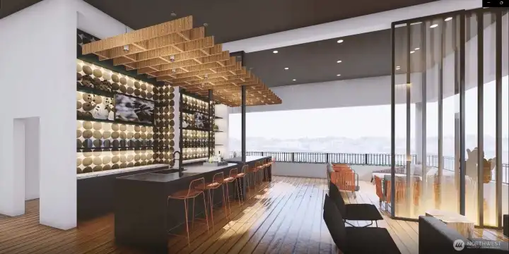 7th Floor Indoor/Outdoor Amenity Space