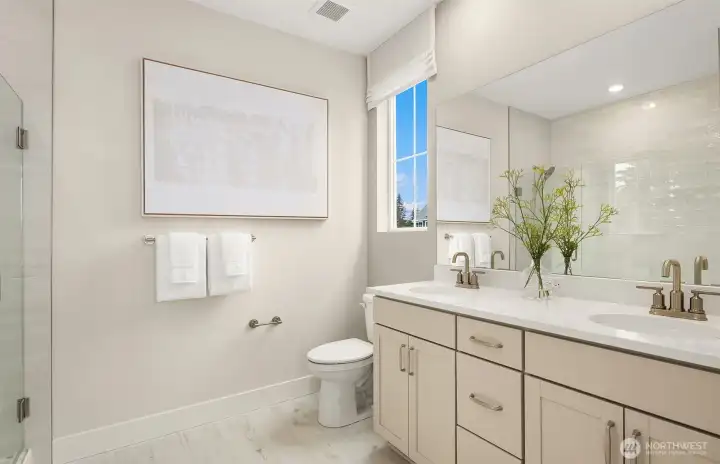Primary Bath - Model Home