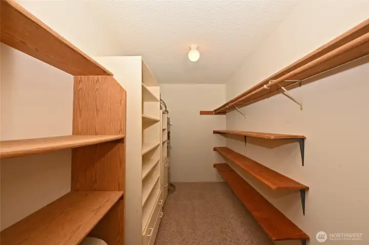 Huge walk-in-closet