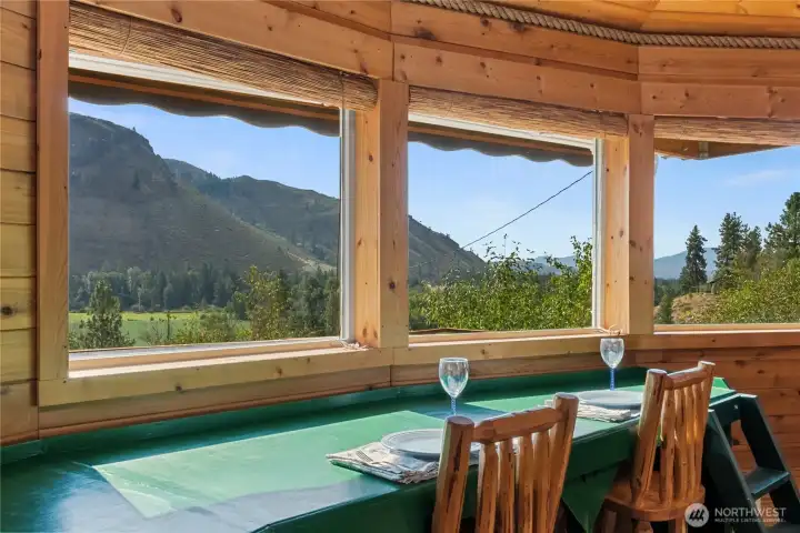 Sit and watch the birds from a perfect viewing station.