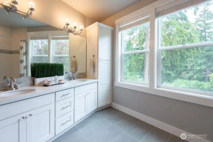 Bathroom Upper Level.