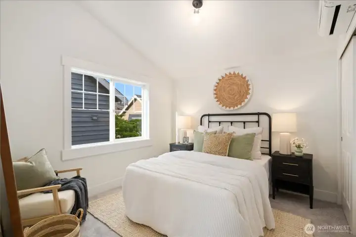 Two generously sized secondary bedrooms.