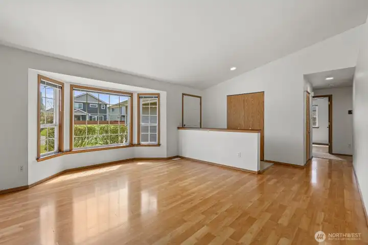 The home has AC for those warm summer days.