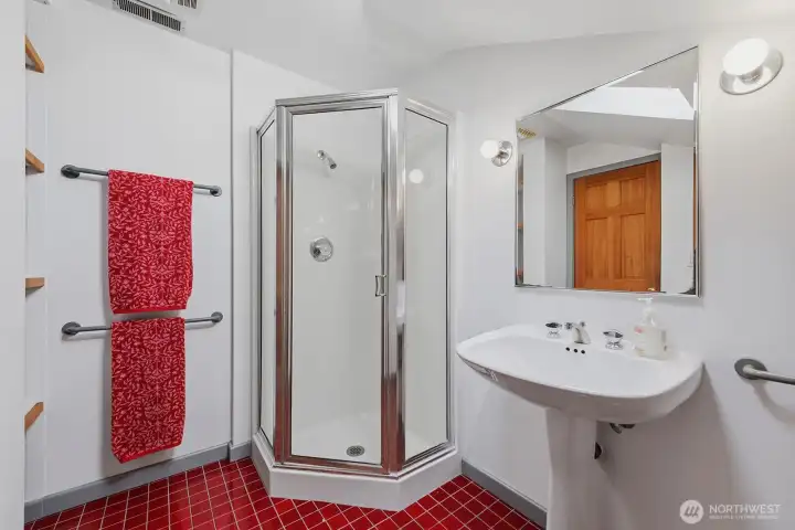 Upstairs bathroom