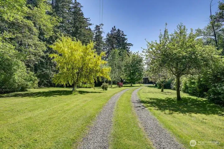 This park-like waterfront acreage is private on all sides and just beautiful.