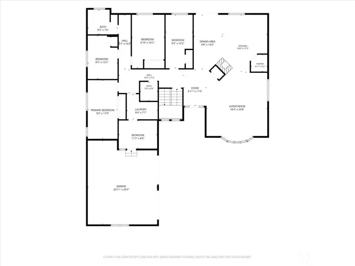 Main Level Floor Plan