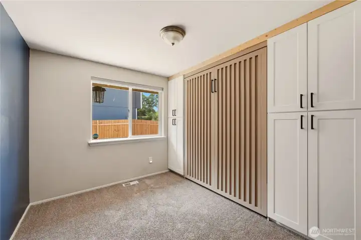 Bedroom #1 with Murphy Bed!