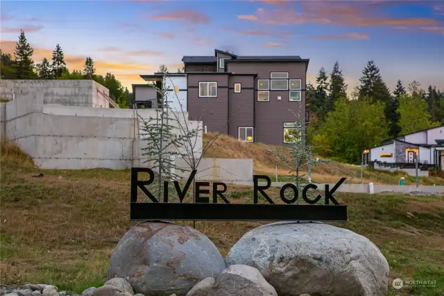 River Rock is a 14 Lot Community Just off the Rivers Edge in Auburn. All Homes have Views of the River & Park, Close to Shopping and Easy Commute to Hwy 167- I-5