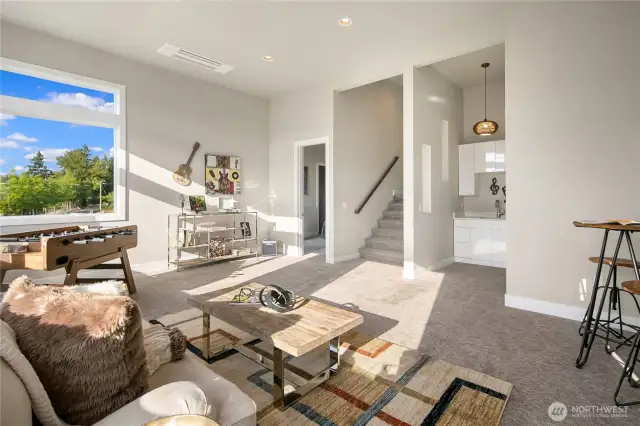 Bonus Room in Basement w/Wetbar