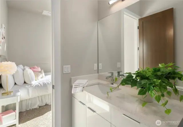 Full Bath off 4th Bedroom