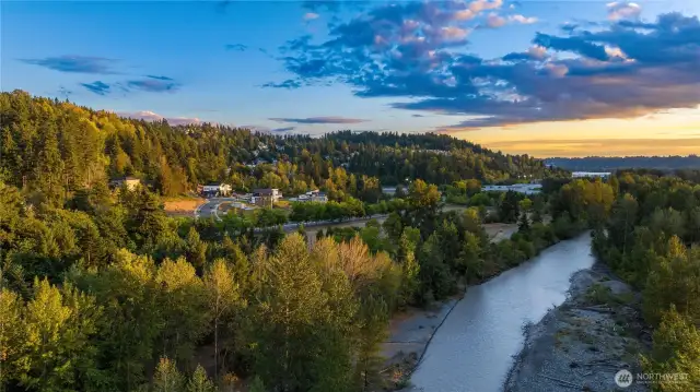 Views of River & Park from River Rock Community