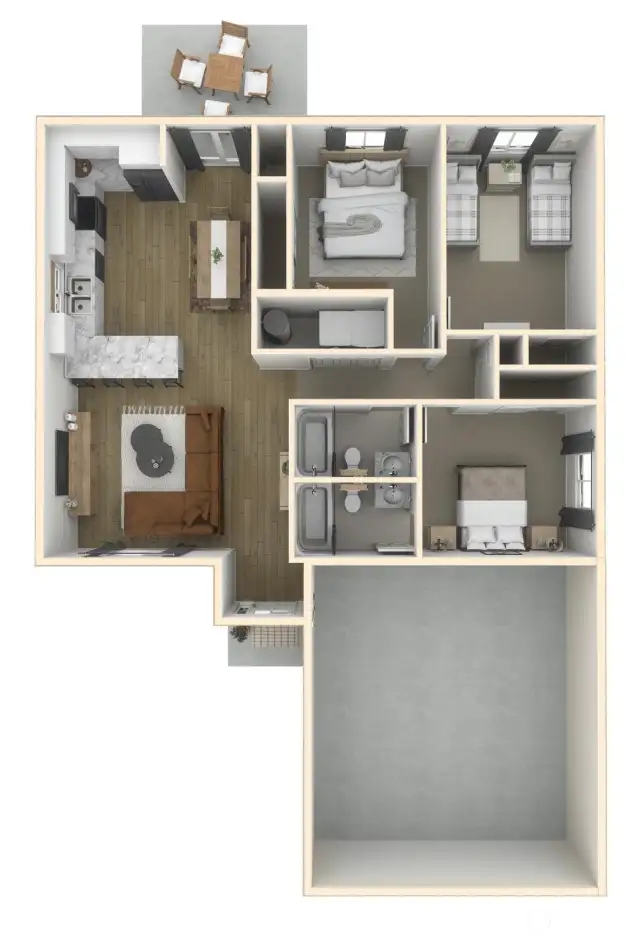 Photo renderings may include upgrades/furnishings not included in base price.