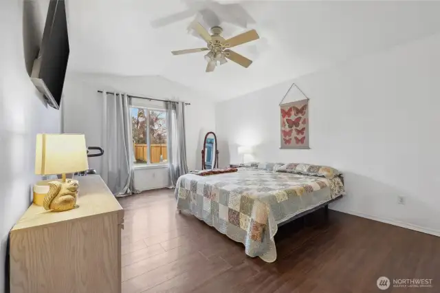 Impressive primary bedroom