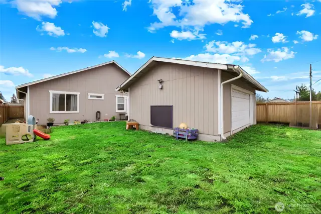 Pratical, easy care yard