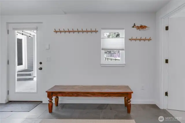 Laundry/mud room entry