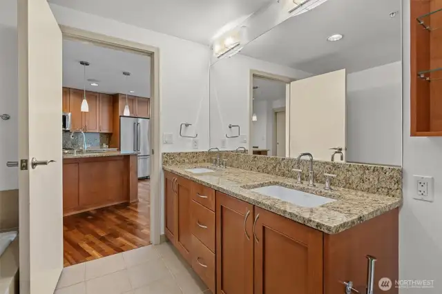 5 Piece luxe bathroom.