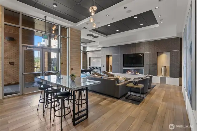 Awesome entertainment space - shared amenity.
