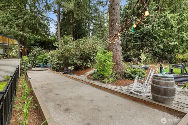 Bellingham oyster shell full size Bocce court!