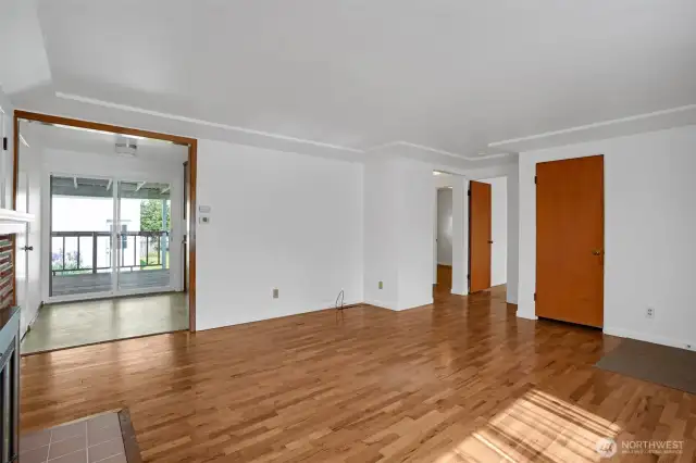 Another view of the living room.