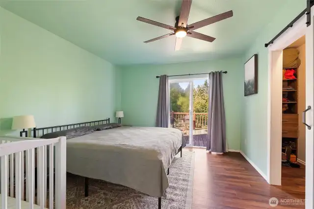 Lower-level Primary Bedroom