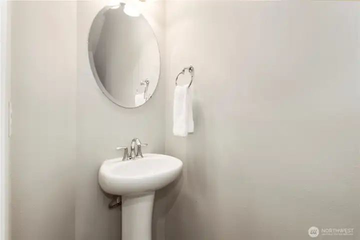 Powder room downstairs