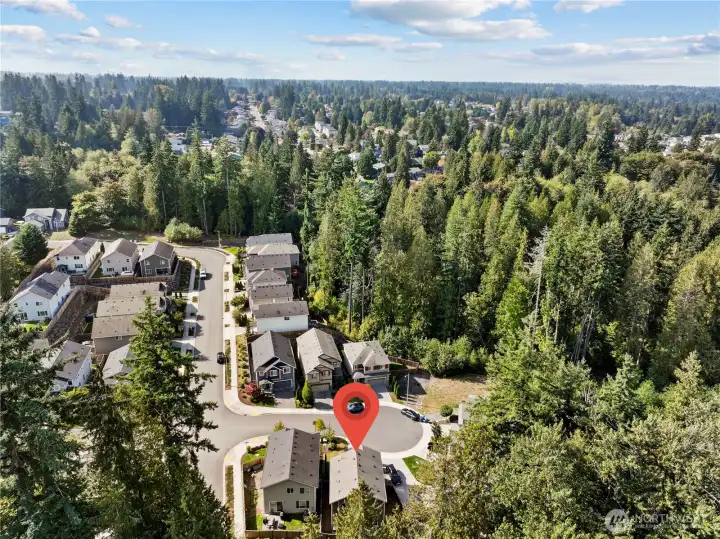 Top-rated schools + quiet cul-de-sac living