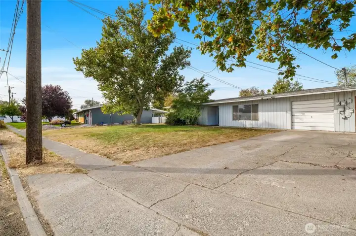 Great curb appeal on a quiet residential street