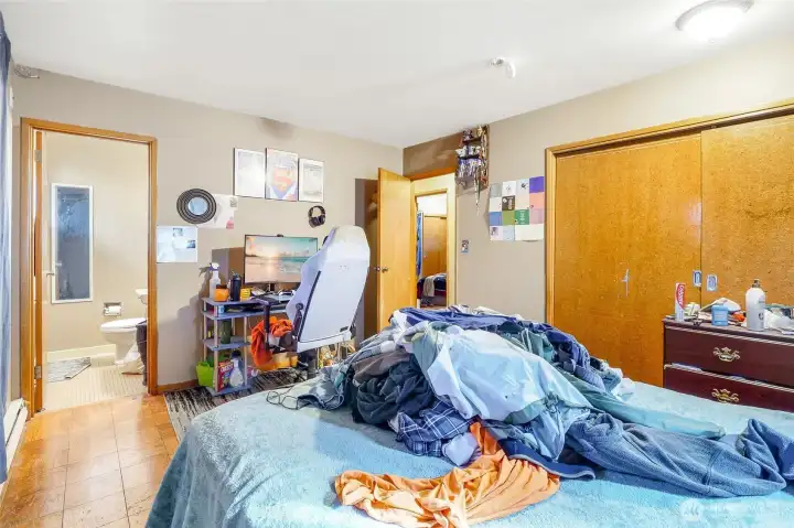 Primary bedroom with generous space.