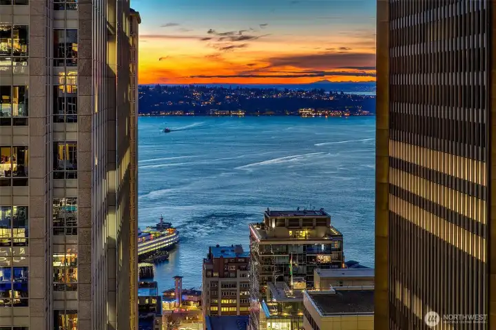 NW Corner home, just under the penthouse