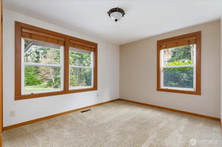 Bedroom 1 off the hall to the left.
