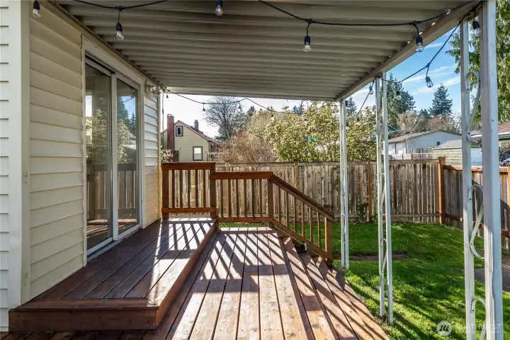Covered Deck
