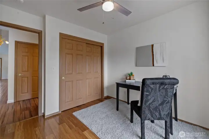 Secondary bedroom or office Secondary bedroom or office