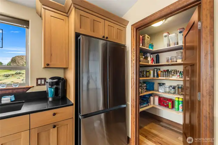 Pantry storage galore!