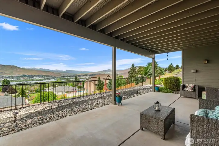 Covered patio