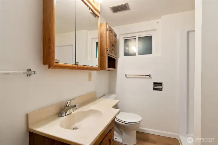 the 3/4 bath for the basement ares the 3/4 bath for the basement ares