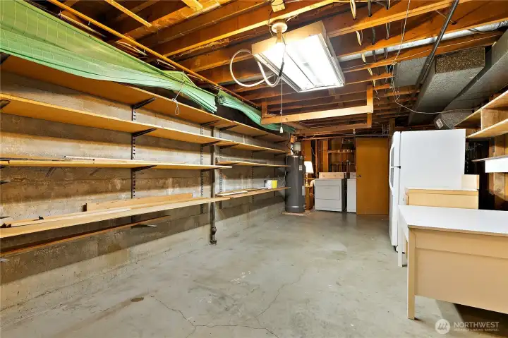 A view of the basement as you walk into it. A view of the basement as you walk into it.