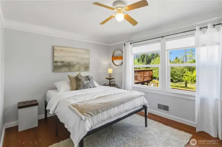 Spacious bedrooms!
