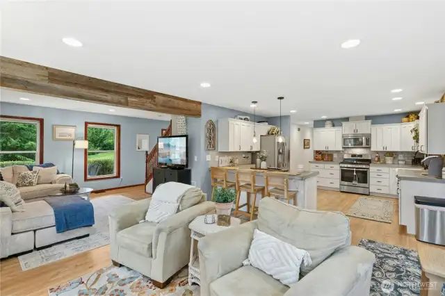 Living and Family Rooms