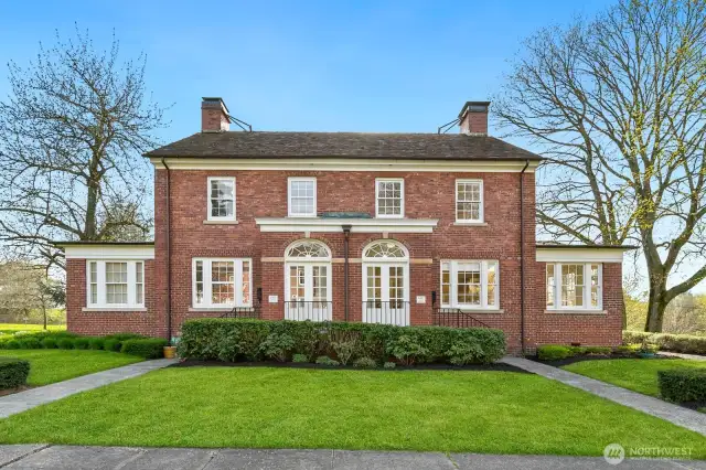 One of 26 historically landmarked and extensively renovated homes in Seattle's Discovery Park