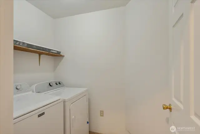 ADU with its own washer and dryer