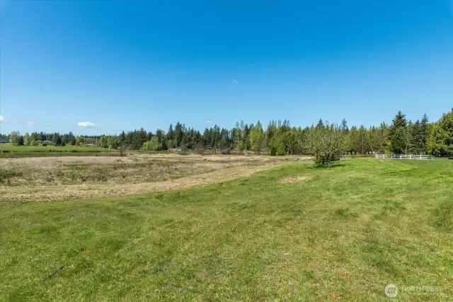 Field in front of home