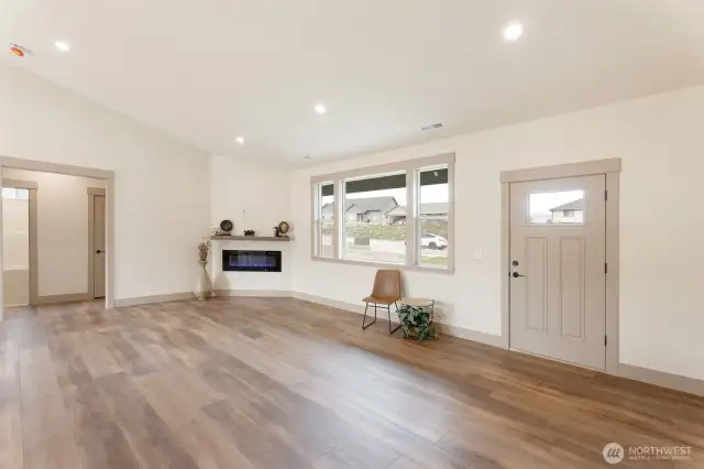 electric multi-function fireplace